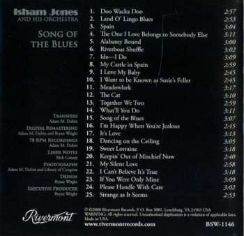 CD Isham Jones Orchestra: Song Of The Blues: Original 1923-1932 Recordings