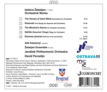 CD Janacek Philharmonic Orchestra: The Horses Of Saint Mark - Orchestral Works