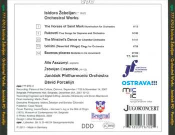 CD Janacek Philharmonic Orchestra: The Horses Of Saint Mark - Orchestral Works