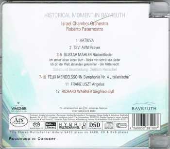 SACD Roberto Paternostro: Historical Moment In Bayreuth