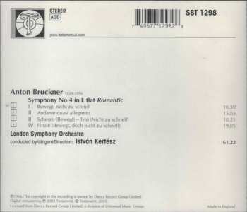 CD The London Symphony Orchestra: Symphony No.4 'Romantic'