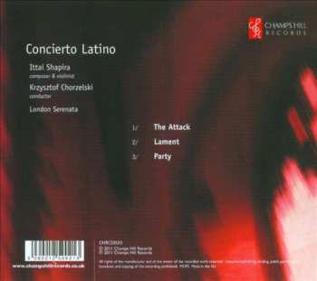 CD Ittai Shapira: Concierto Latino 