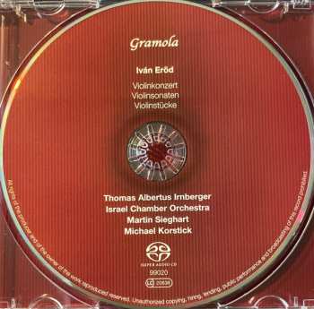 SACD Thomas Albertus Irnberger: Violinkonzert . Violinsonaten . Violinstücke