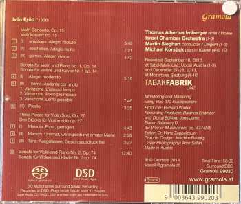 SACD Thomas Albertus Irnberger: Violinkonzert . Violinsonaten . Violinstücke