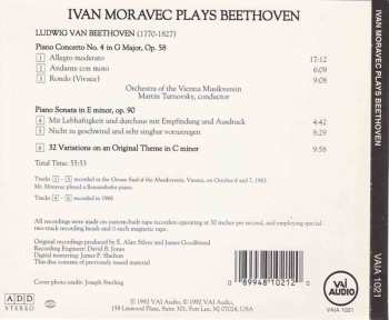CD Ivan Moravec: Ivan Moravec Plays Beethoven