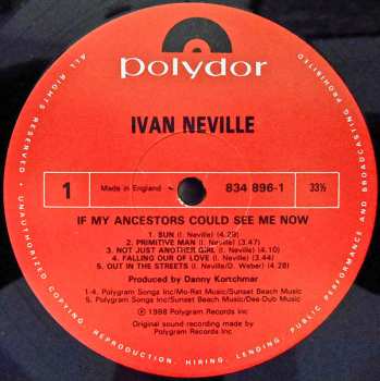 LP Ivan Neville: If My Ancestors Could See Me Now