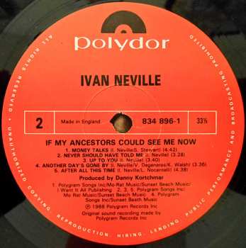 LP Ivan Neville: If My Ancestors Could See Me Now