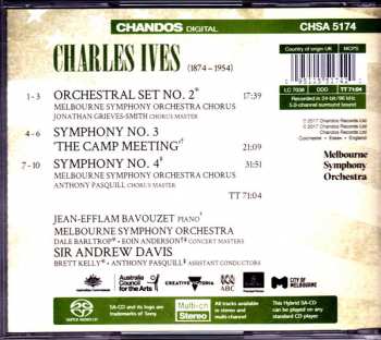 SACD Andrew Davis: Ives: Orchestral Works, Vol.3