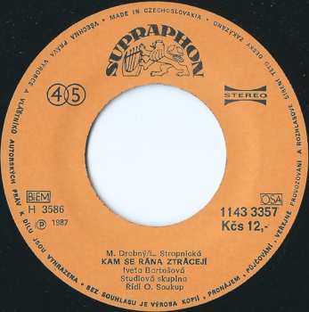 SP Iveta Bartošová: Víš Lásko • Kam Se Rána Ztrácejí