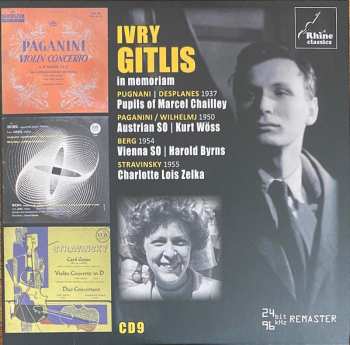 9CD/Doos Ivry Gitlis: In Memoriam / Inédits Et Introuvables