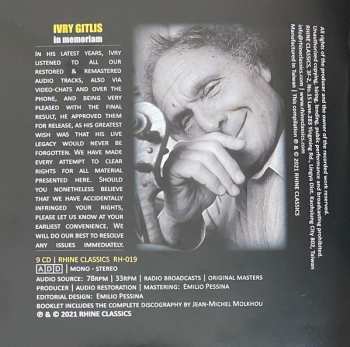 9CD/Doos Ivry Gitlis: In Memoriam / Inédits Et Introuvables
