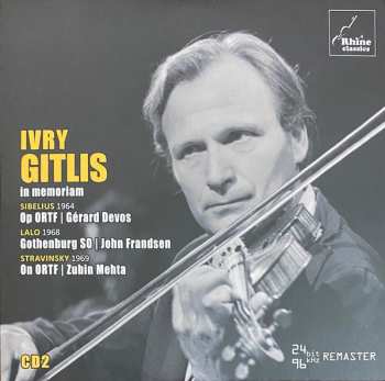 9CD/Doos Ivry Gitlis: In Memoriam / Inédits Et Introuvables