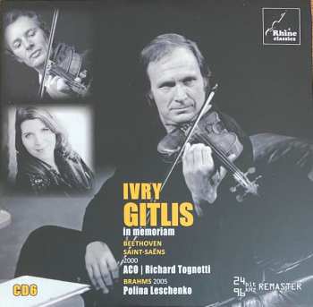 9CD/Doos Ivry Gitlis: In Memoriam / Inédits Et Introuvables