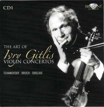3CD/Doos Ivry Gitlis: The Art Of Ivry Gitlis Violin Concertos