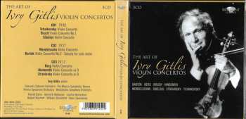 3CD/Doos Ivry Gitlis: The Art Of Ivry Gitlis Violin Concertos