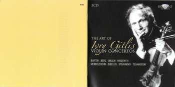 3CD/Doos Ivry Gitlis: The Art Of Ivry Gitlis Violin Concertos