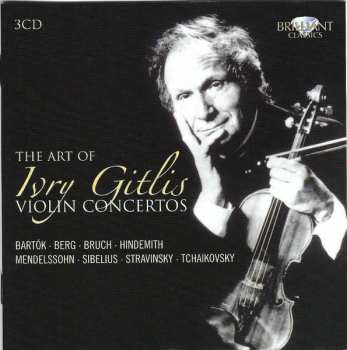 3CD/Doos Ivry Gitlis: The Art Of Ivry Gitlis Violin Concertos