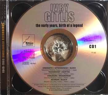2CD Ivry Gitlis: The Early Years, Birth Of A Legend