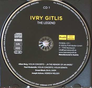 4CD/Doos Ivry Gitlis: The Legend