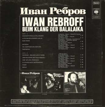 LP Ivan Rebroff: Beim Klang Der Balalaika