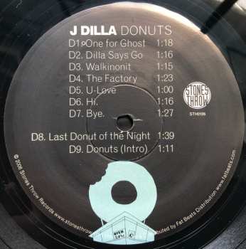 2LP J Dilla: Donuts