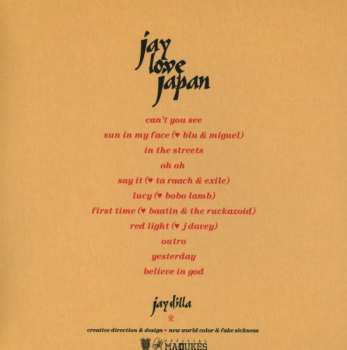 CD J Dilla: Jay Love Japan