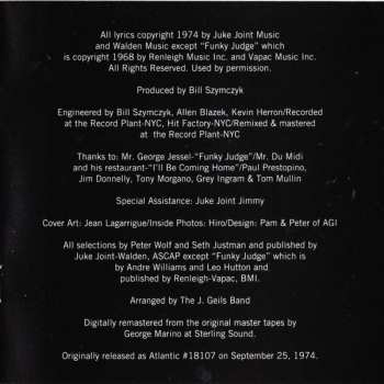 CD The J. Geils Band: Nightmares ...And Other Stories From The Vinyl Jungle