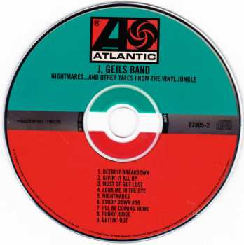 CD The J. Geils Band: Nightmares ...And Other Stories From The Vinyl Jungle