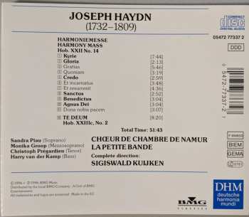 CD Joseph Haydn: Harmoniemesse - Te Deum