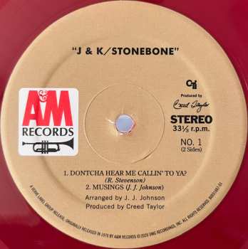 LP J.J. Johnson: Stonebone CLR