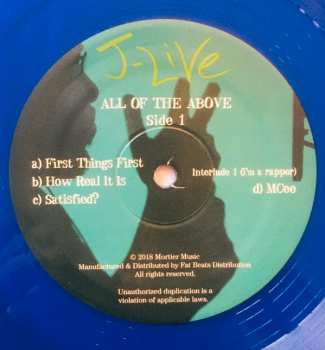2LP J-Live: All Of The Above CLR