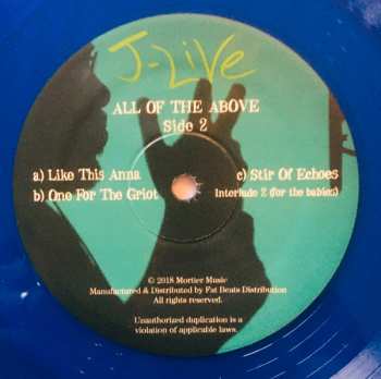 2LP J-Live: All Of The Above CLR