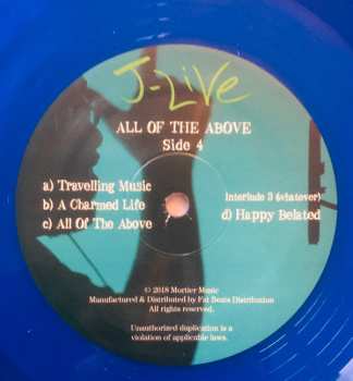 2LP J-Live: All Of The Above CLR