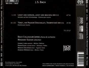 SACD Johann Sebastian Bach: Birthday Cantatas