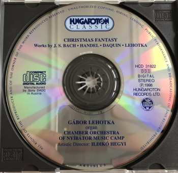 CD Johann Sebastian Bach: Christmas Fantasy
