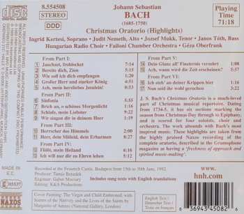 CD Johann Sebastian Bach: Christmas Oratorio (Highlights)