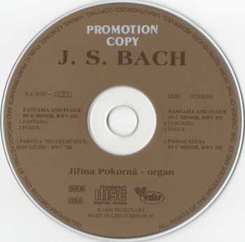 CD Johann Sebastian Bach: J. S. Bach