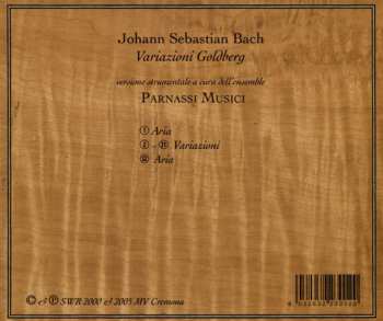 CD Johann Sebastian Bach: Variazioni Goldberg