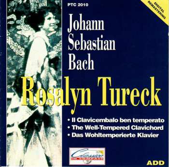 2CD Johann Sebastian Bach: Das Wohltemperierte Klavier Erster Teil