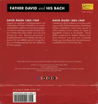 2CD/Doos Johann Sebastian Bach: Father David & His Bach: St. Matthew Passion