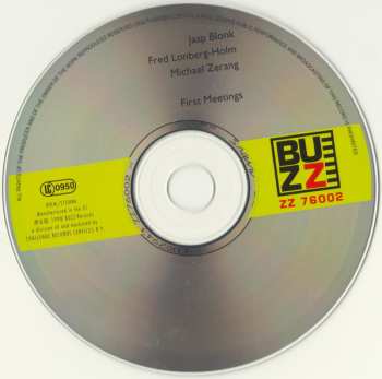 CD Michael Zerang: First Meetings