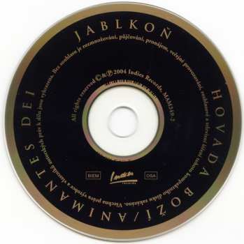 CD Jablkoň: Hovada Boží / Animantes Dei