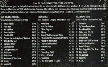 5CD/2DVD/Doos Jack Bruce: Live At Rockpalast 1980, 1983 And 1990