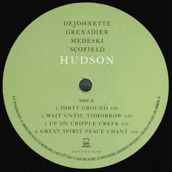 2LP Jack DeJohnette: Hudson LTD