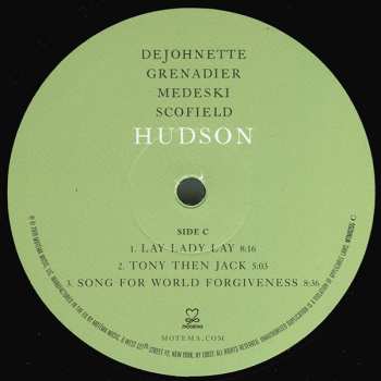 2LP Jack DeJohnette: Hudson LTD