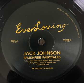 LP Jack Johnson: Brushfire Fairytales
