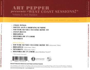 CD Jack Sheldon & His West Coast Friends: Art Pepper Presents “West Coast Sessions!” Volume 5: Jack Sheldon