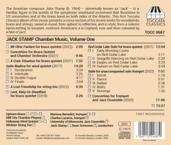 CD Jack Stamp: Chamber Music, Volume One: Music For Wind And Strings