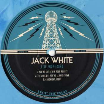 2LP/DVD/Doos Jack White: Acoustic Tour 2015 CLR | LTD