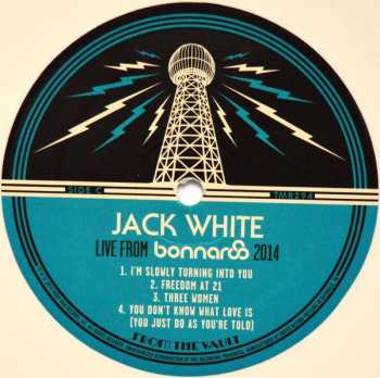 3LP/DVD/Doos Jack White: Live From Bonnaroo 2014 CLR | LTD
